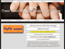 Tablet Screenshot of denniswrader.com